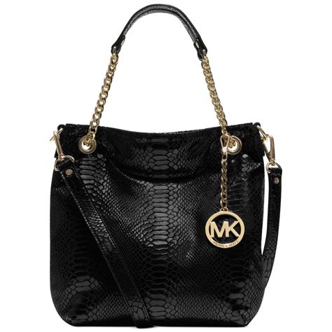 michael kors jet set chain shoulder tote genuine leather|jet set small Michael Kors.